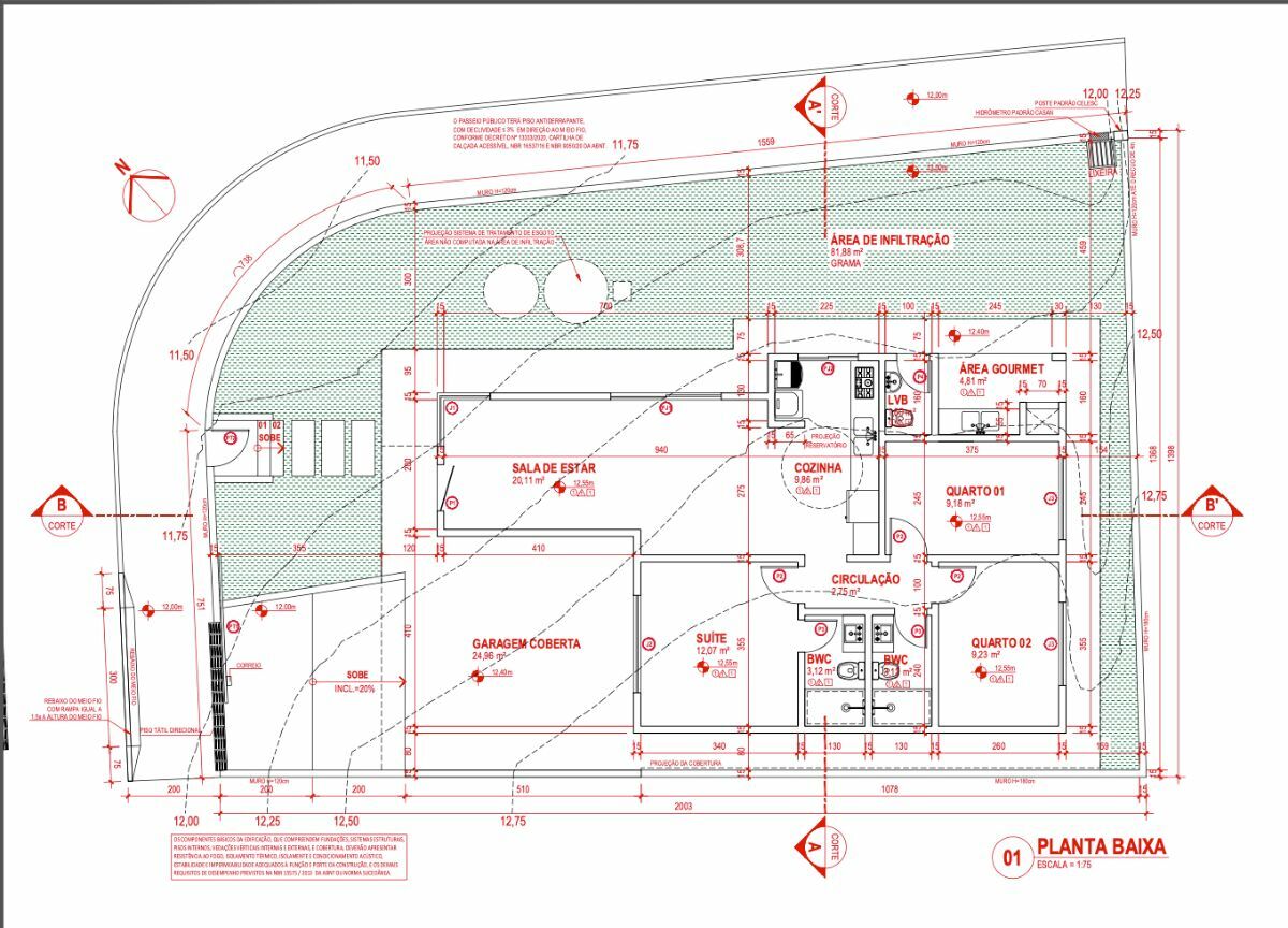 Casa, 3 quartos, 113 m² - Foto 2